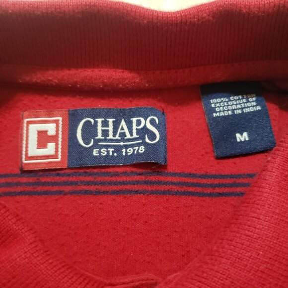 Chaps Mens Short Sleeve Polo Size M - Picture 6 of 10